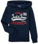 Jack & jones JUNIOR hoodie JJELOGO met logo donkerblauw Sweater Logo 128 - Thumbnail 2