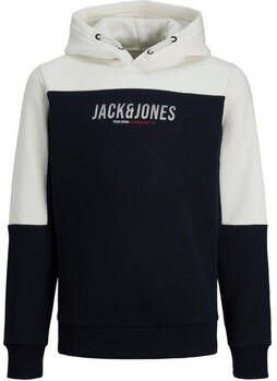 Jack & jones Sweater Jack & Jones 12212299 JJEDAN BLOCKING SWEAT HOOD NOOS JNR NAVY BLAZER