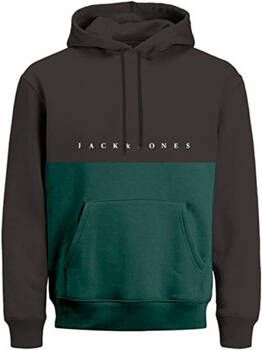 Jack & jones Sweater Jack & Jones 12220526 JORCOPENHAGEN BLOCKING SWEAT HOOD BLACK