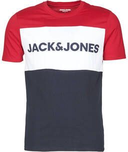 jack & jones T-shirt Korte Mouw Jack & Jones JJELOGO BLOCKING