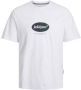 Jack & jones T-shirt Jack Jones Crew Jordalston Branding White Heren - Thumbnail 1