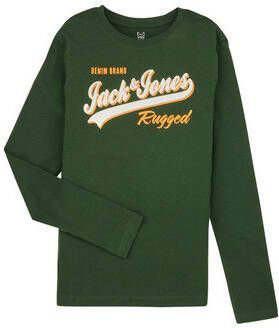 jack & jones T-Shirt Lange Mouw Jack & Jones JJELOGO TEE LS ONECK 2 COL JNR