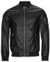 Jack & jones Windjack Jack & Jones JJROCKY PU BOMBER - Thumbnail 1