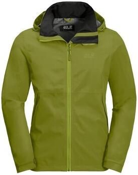Jack Wolfskin Evandale Jacket Men Regenjack heren XXL groen golden cypress - Foto 3