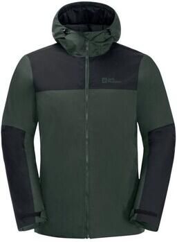 Jack Wolfskin Jasper Ins Jacket Men Waterdicht winterjack Heren L black olive black olive - Foto 2