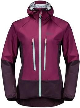 Jack Wolfskin Alpspitze Hoody Women Softshelljack Dames S wild berry wild berry - Foto 2