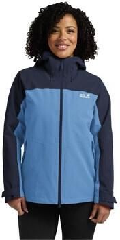 Jack Wolfskin Wild Places 3in1 Jacket Women Waterdicht 3-in-1 jack Dames XXL sky blue Sky Blue