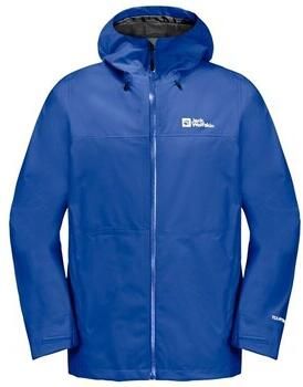 Jack Wolfskin Highest Peak 3L Jacket Men Regenjack Heren L blue vibrant blue