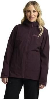 Jack Wolfskin Moonrise 3in1 Jacket Women 3in1 jack Dames XXL amaranth