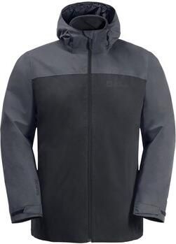 Jack Wolfskin Functioneel 3-in-1-jack TAUBENBERG 3IN1 JKT M 3in1 waterdicht winddicht overgangsjas - Foto 15