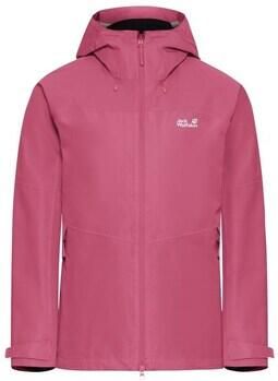 Jack Wolfskin Wild Places 3in1 Jacket Women Waterdicht 3-in-1 jack Dames XXL bubblegum