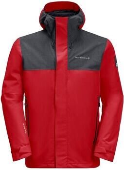 Jack Wolfskin DNA Block Jacket Men Regenjack Heren XL adrenaline red adrenaline red - Foto 3