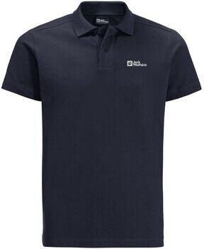 Jack Wolfskin Essential Polo Men Poloshirt Heren M blue night blue - Foto 2