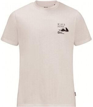 Jack Wolfskin Discover T-Shirt Men T-shirt van biologisch katoen Heren L sea shell Sea Shell