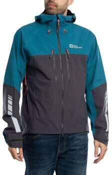 Jack Wolfskin Morobbia 3L Jacket Men Regenjack Heren XXL blue coral blue coral - Foto 3