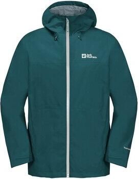 Jack Wolfskin Highest Peak 3L Jacket Men Regenjack Heren L emerald