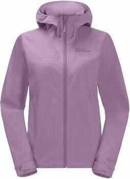 Jack Wolfskin Elsberg 2.5L Jacket Women Regenjack Dames XXL velvet