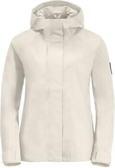 Jack Wolfskin Nature Jacket Women Regenjack Dames S geel cotton white - Foto 2