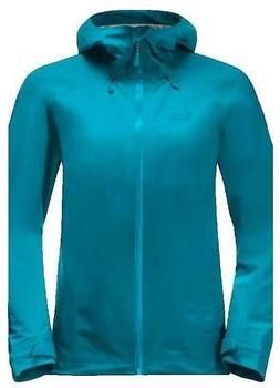 Jack Wolfskin Highest Peak Jacket Women Regenjack Dames S freshwater blue freshwater blue - Foto 2