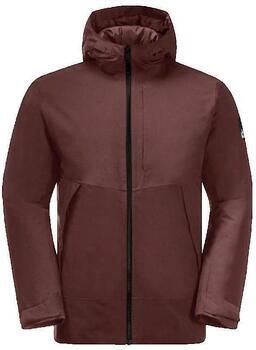 Jack Wolfskin Tempelhof Jacket Waterdicht winterjack S cordovan red cordovan red - Foto 2