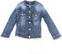 Jacob Cohën Denim Jack Slim Fit Knoopsluiting Lange Mouwen Blauw Dames - Thumbnail 1