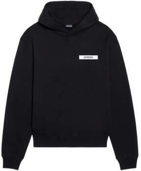Jacquemus Zwarte Sweatshirt Blijf gezellig en stijlvol Black Heren