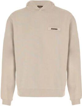 Jacquemus Capuchon sweaters LE HOODIE LE GROS GRAIN BEIGE - Foto 2