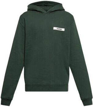 Jacquemus Capuchon sweaters LE HOODIE LE GROS GRAIN DARK GREEN