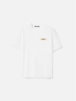 Jacquemus T-shirt Korte Mouw Le T-shirt Gros Grain