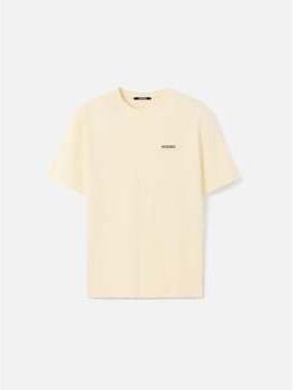 Jacquemus T-shirt Korte Mouw Le T-shirt Gros Grain