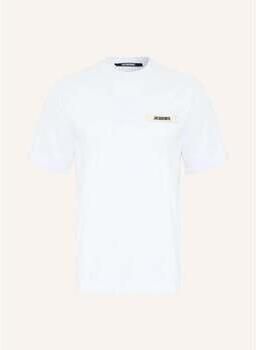 Jacquemus T-shirt Korte Mouw Le T-shirt Gros Grain