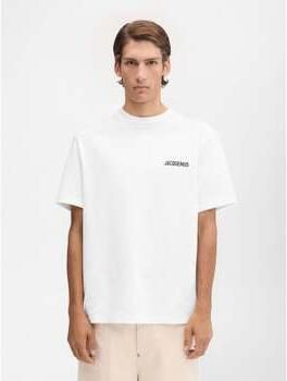 Jacquemus T-shirt Korte Mouw Paris Address