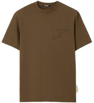 Jacquemus T-shirt Korte Mouw T-shirts--Mannen