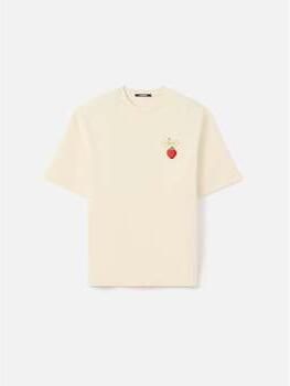 Jacquemus T-shirt Korte Mouw The Strawberry