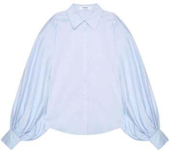 JANICE Dames Blouses Stone Lichtblauw - Foto 5