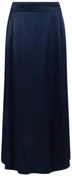 JANSEN AMSTERDAM Dames Rokken Dahlia Rok Ws 694 Long Donkerblauw - Foto 5