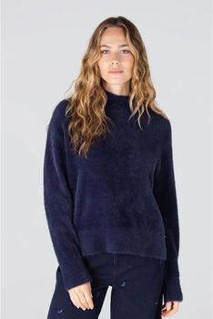 Jansen Amsterdam Sweater Calla P155 Trui Turtle Neck Dark Blue