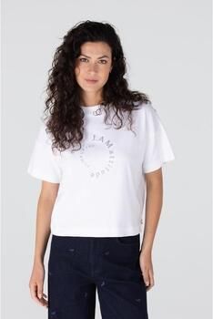 Jansen Amsterdam T-shirt Korte Mouw Lara Shirt CO138 White