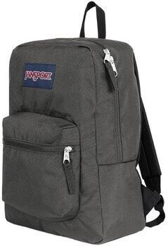 Jansport Laptoprugzak Cross Town Graphite Grey met zacht verdikt laptopvak (15 inch)