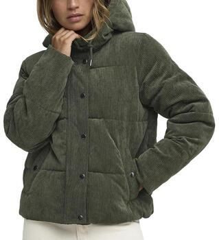 JDY corduroy winterjas groen - Foto 4