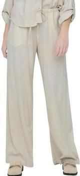 JDY straight regular waist casual broek taupe - Foto 4