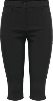 JDY regular fit broek TEXA zwart