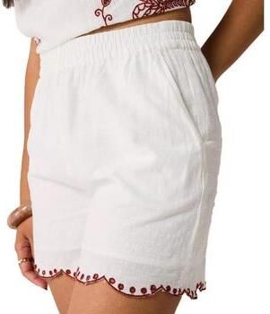 JDY wide leg regular waist casual short ecru - Foto 4