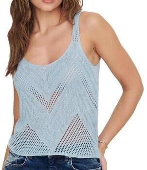 JDY top SUN lichtblauw - Foto 2