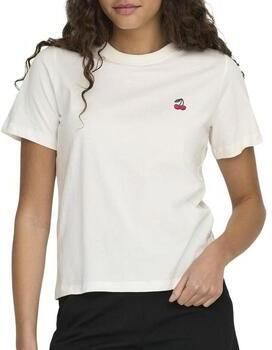 JDY T-shirt Korte Mouw Pisa Life