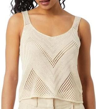 Jacqueline de Yong Sleeveless Tops Beige Dames - Foto 2