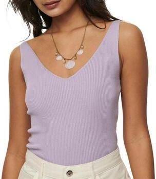 Jacqueline de Yong Dames Tanktop Lente Zomer Collectie Purple Dames - Foto 3