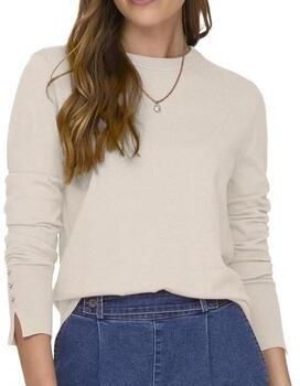 Jacqueline de Yong Crème Viscose Gebreide Kleding & T-Shirt Gray Dames - Foto 8