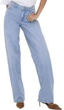 JDY KATIE low waist straight leg jeans light blue denim - Foto 3