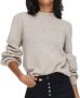 Jacqueline de Yong Grijze Marl Gebreide Kleding voor Vrouwen Gray Dames - Thumbnail 2